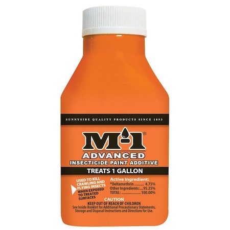 M-1 M-1 Advanced Indoor and Outdoor Insecticide Paint Additive 1.68 oz 76904M